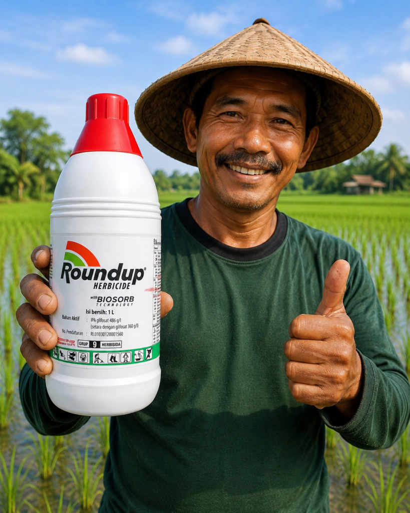 pembasmi rumput paling ampuh untuk gulma di lahan pertanian